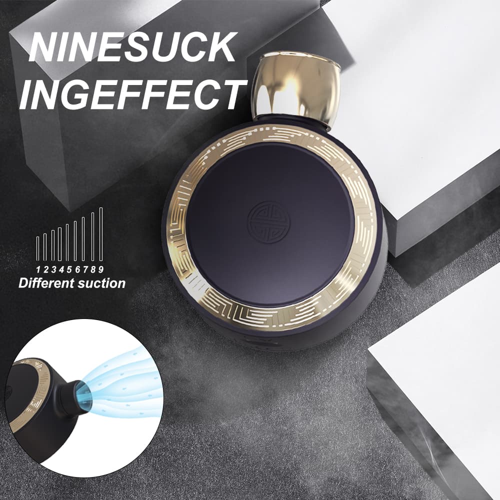 Wellco Adult Forbidden Zone Şarjlı Parfüm Şeklinde Klitoris ve Meme Ucu Emiş Vibratörü - Erotik Hediye - 4