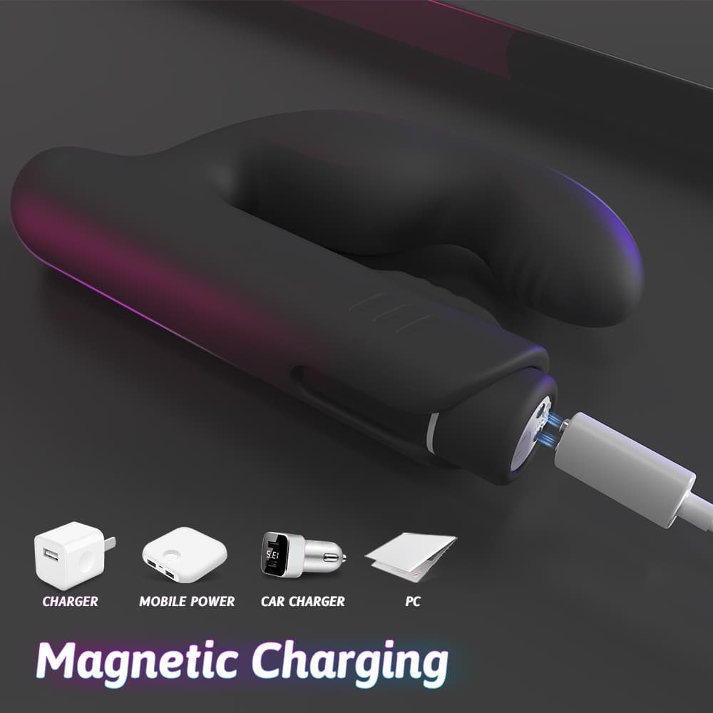 Wellco Adult Gladiator Şarjlı Çıkarılabilir Bullet Motorlu 2 in 1 Perine ve Prostat Uyarıcı Vibratör - 4