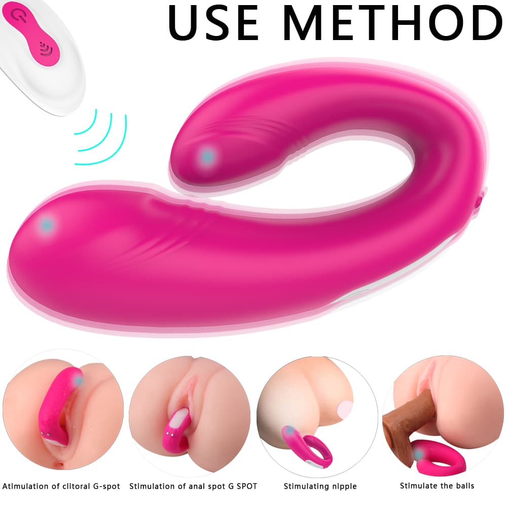 Wellco Adult Heart Sweety Rct Şarjlı Kumandalı Çift Motorlu Giyilebilir G Nokta ve Klitoris Uyarıcı 2 in 1 Vibratör - 2