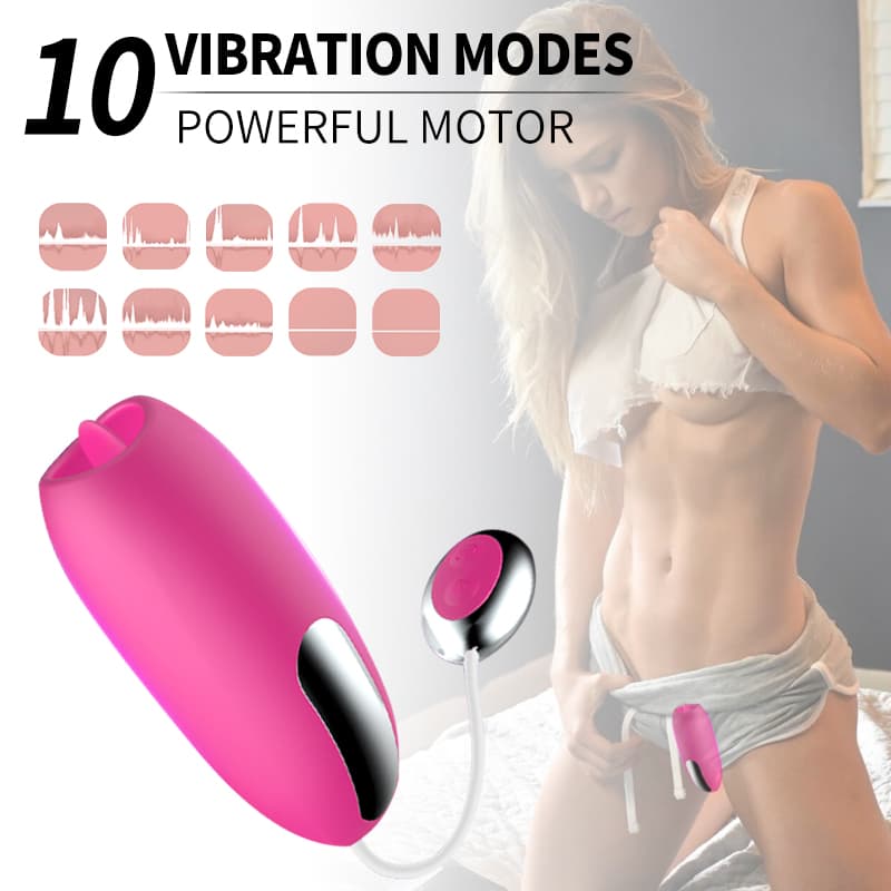 Wellco Adult J100 - Şarjlı Akıllı Isıtmalı G-Spot ve Klitoris Uyarıcı Dil Hareketli Vibratör Giyilebilir Vajinal Top - 2