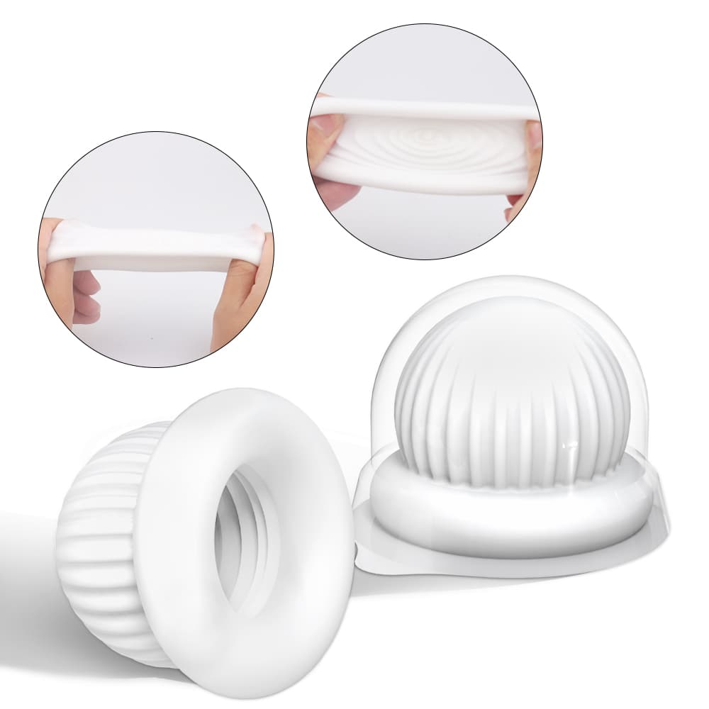 Wellco Adult Jelly 3 Çok Kullanımlı Prezervatif Tırtıklı Silikon Penis Başı Kılıfı