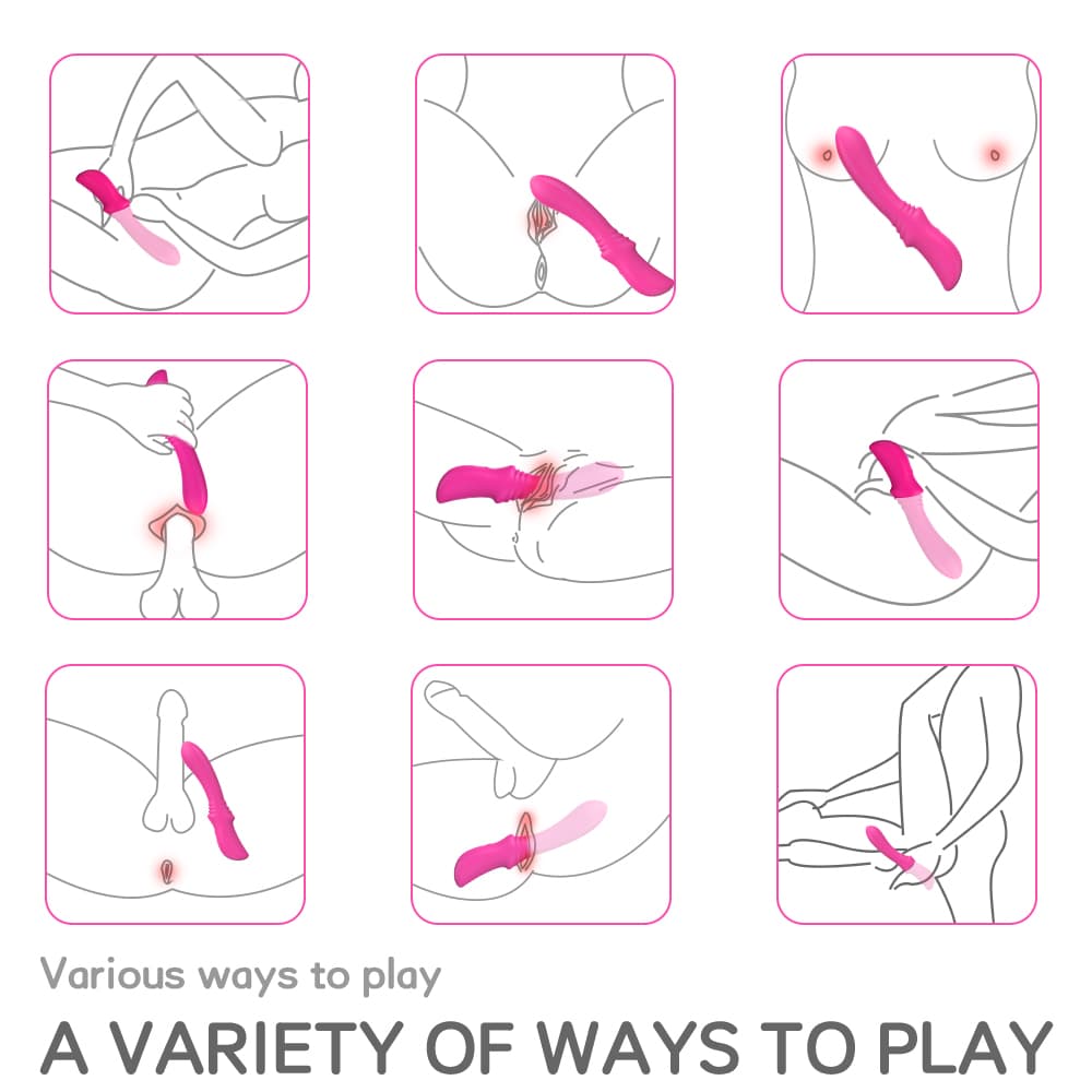 Wellco Adult Knight Şarjlı Bükülebilir Esnek Anal Vajinal Kullanım Su Geçirmez G Nokta Uyarıcı Vibratör - 2