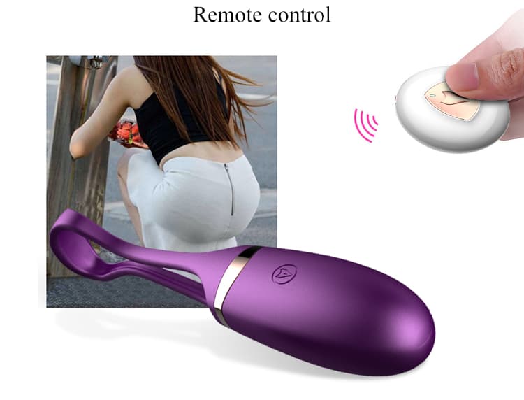 Wellco Adult M2 - Şarjlı Uzaktan Kumanda ve Ses Kontrollü G-Spot ve Klitoris Uyarıcı Giyilebilir Vajinal Top - 4