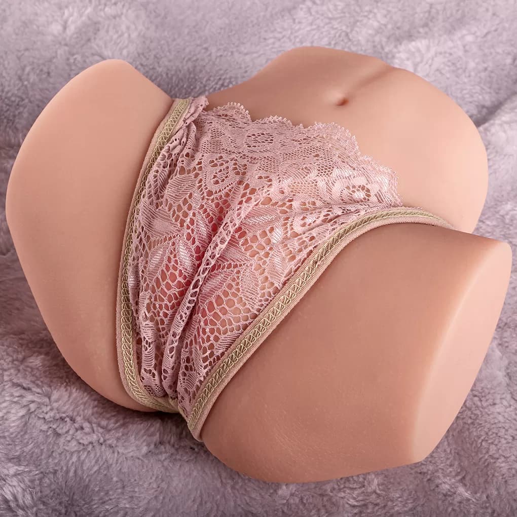 Wellco Adult Lina - Realistik Anal Vajinal Bakire 2 in 1 Titreşimli Suni Kalça Vajina - 3