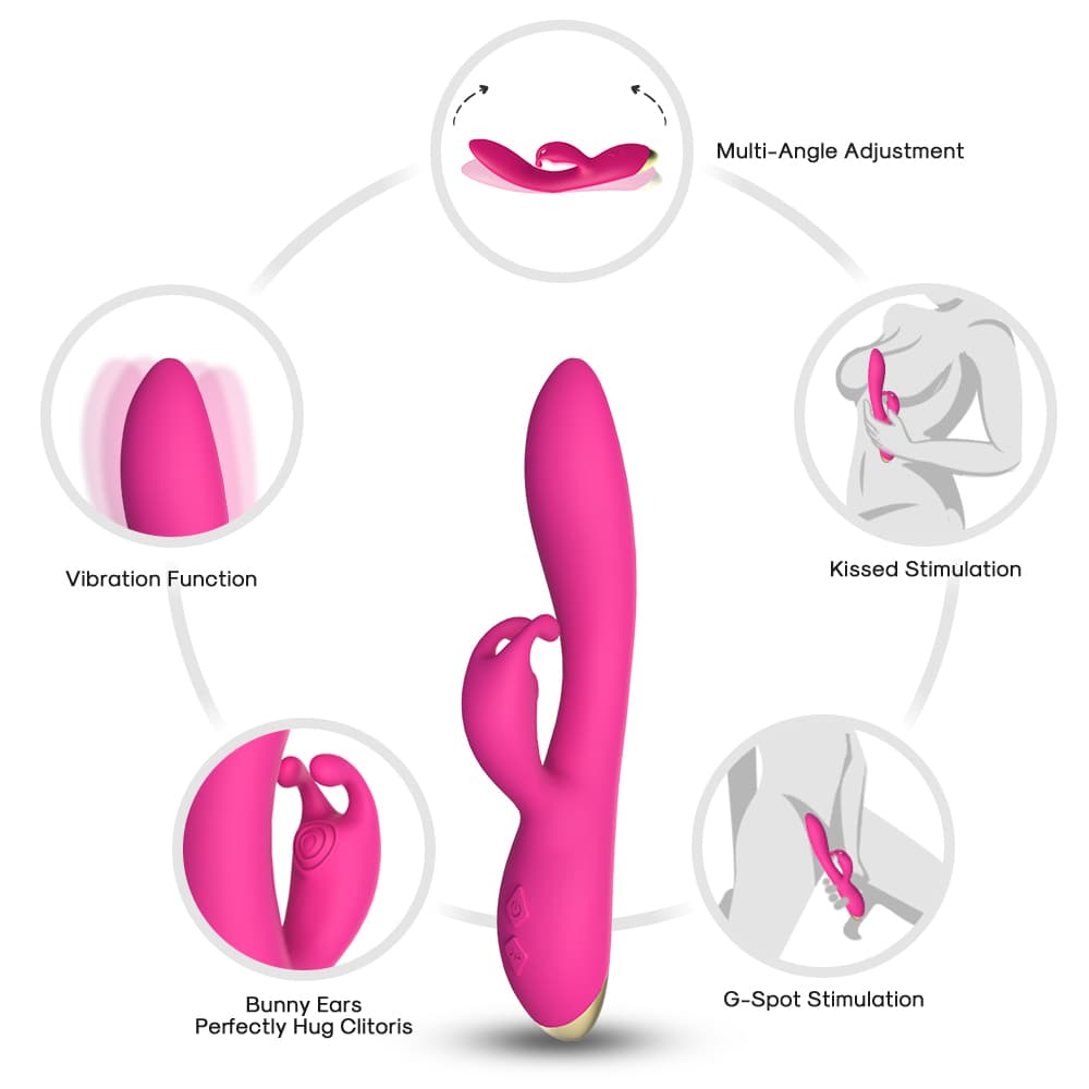 Wellco Adult PRIME TOYS Bonnie Klitoris ve G Spot Uyarıcı Rabbit Vibratör - Pembe - 2