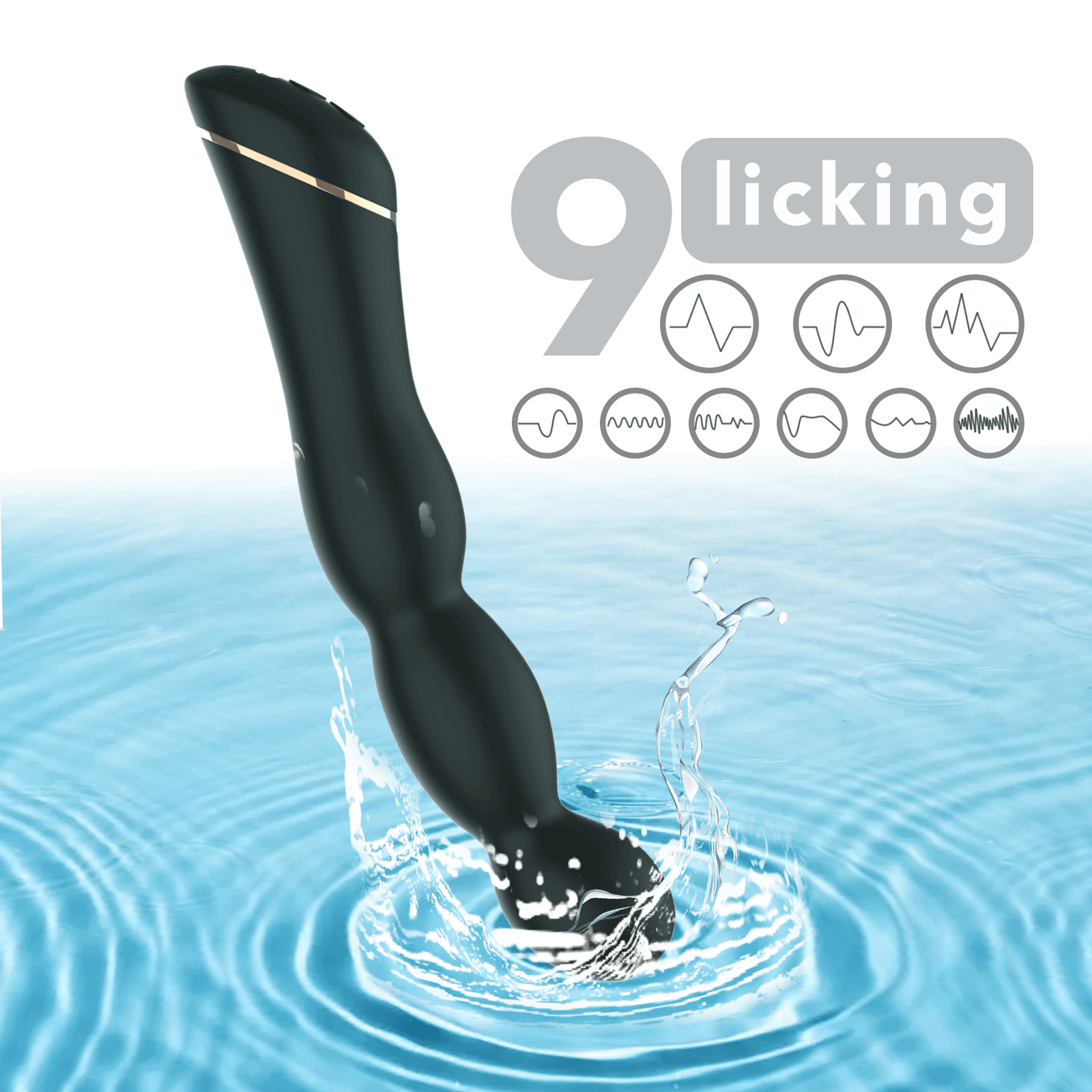 Wellco Adult PRIME TOYS Knot Şarjlı G Nokta ve Klitoris Uyarıcı Boğumlu Anal Vibratör - 3