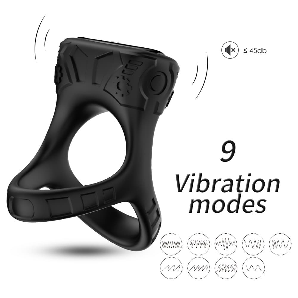 Wellco Adult PRIME TOYS Rise Şarjlı Güçlü Titreşimli Su Geçirmez Klitoris Uyarıcı Testis ve Penis Yüzüğü - 2