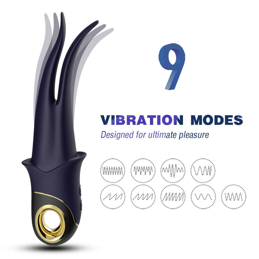 Wellco Adult PRIME TOYS Shadow Şarjlı G Nokta ve Klitoris Uyarıcı Yeni Nesil Masaj Vibratör - Mor - 3