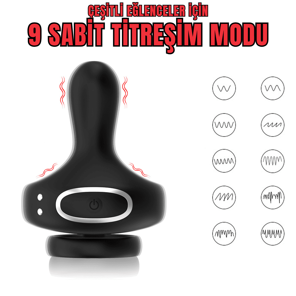 Wellco Adult PRIME TOYS Aurora Telefon Bluetooth Kontrollü Klitoris Uyarıcı Vibratör Titreşimli Testis ve Penis Yüzüğü - 2