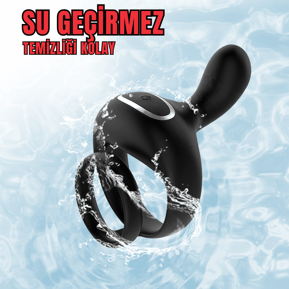 Wellco Adult PRIME TOYS Aurora Telefon Bluetooth Kontrollü Klitoris Uyarıcı Vibratör Titreşimli Testis ve Penis Yüzüğü - 4