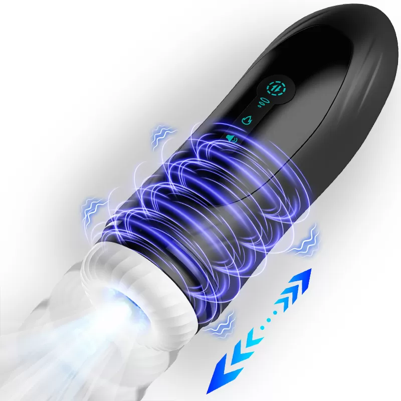 Wellco Adult Traveler 1 Gen. Isıtmalı İnleme Sesli İleri Geri Hareket Emiş Titreşimli Vajina Otomatik Mastürbatör