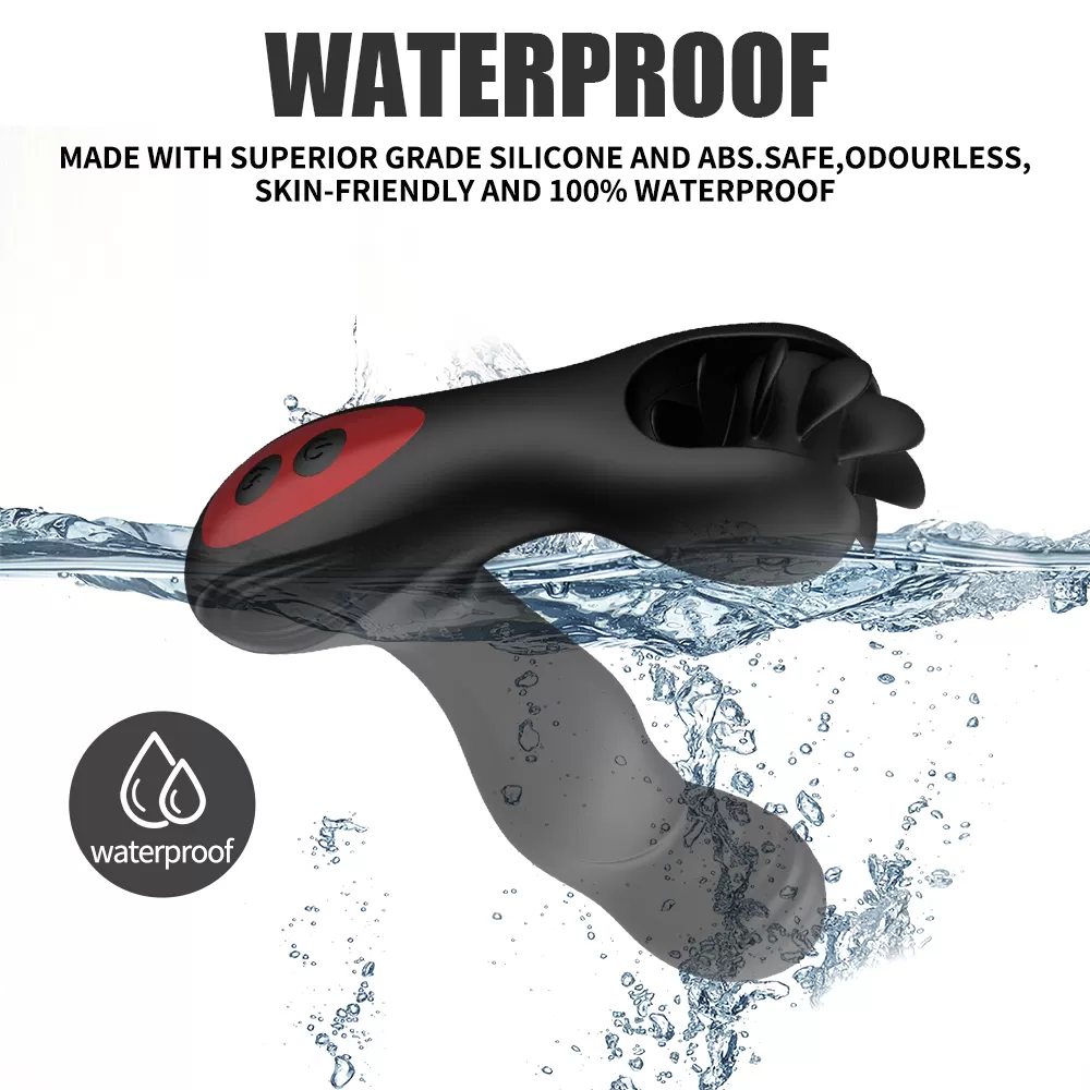 Wellco Adult Uzaktan Kumandalı Akıllı Isıtmalı Dil Hareketli ve Titreşimli G-Spot Uyarıcı Su Geçirmez 2 in 1 Vibratör - 4