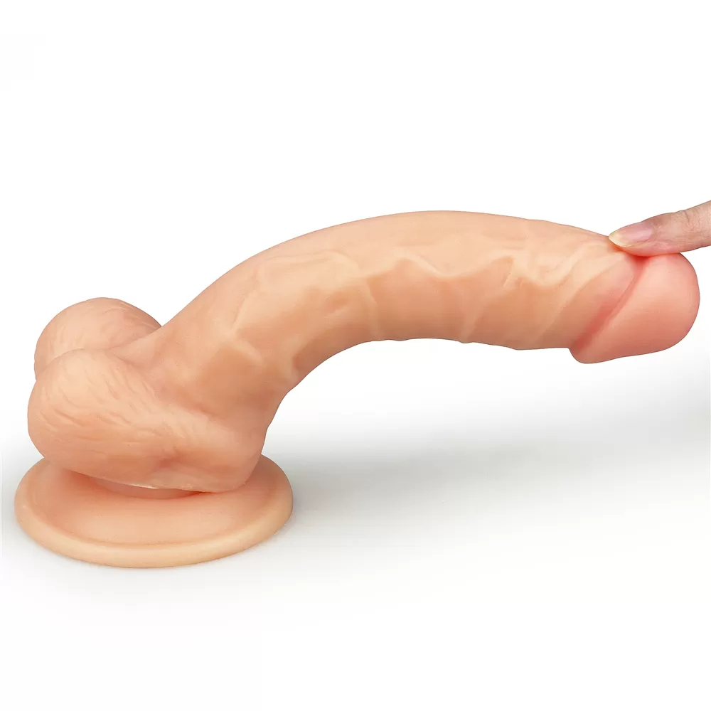 Wellco Adult 20 CM Geliştirilmiş Gerçekçi Doku Realistik Penis - The Ultra Soft Dude - 3