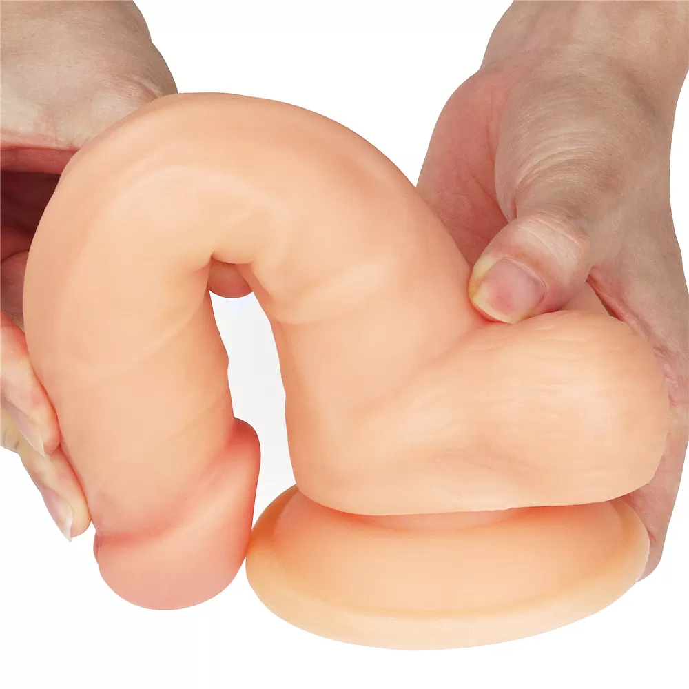 Wellco Adult 20 CM Geliştirilmiş Gerçekçi Doku Realistik Penis - The Ultra Soft Dude - 4