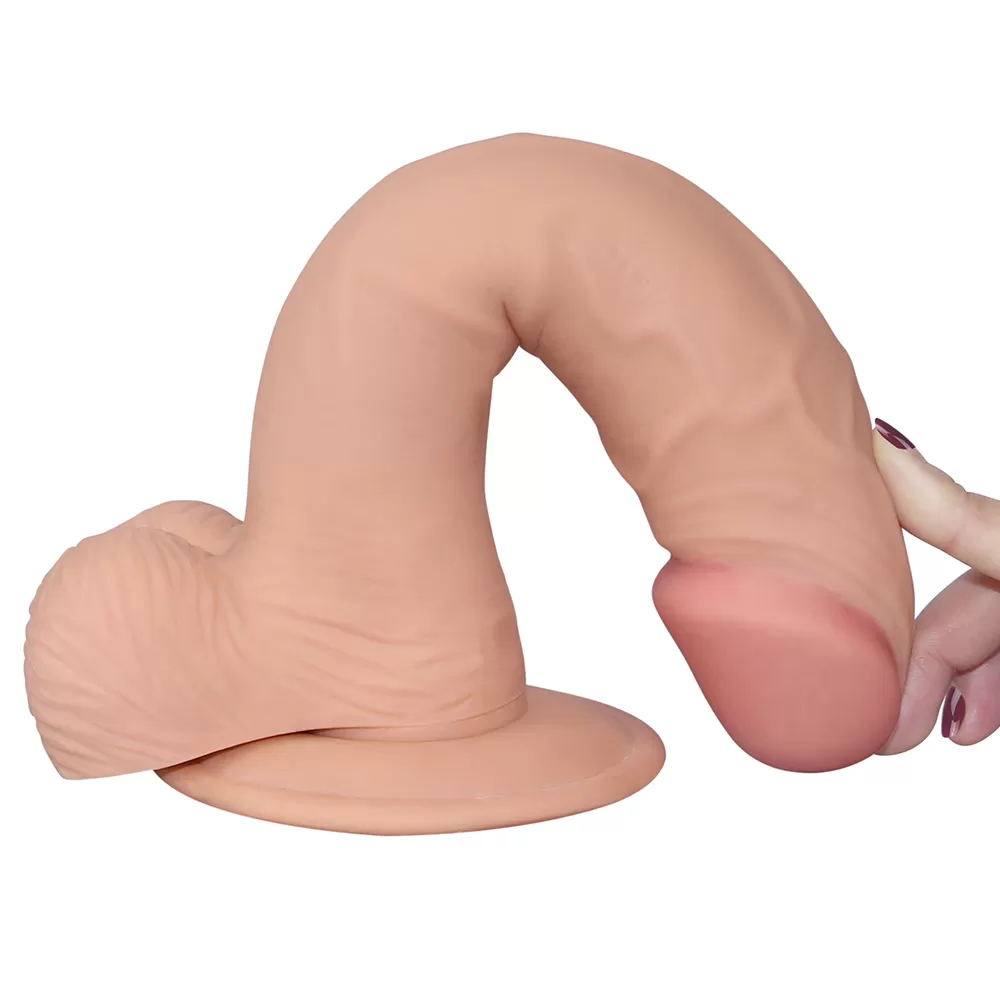Wellco Adult 23 CM Geliştirilmiş Doku Ultra Yumuşak Realistik Penis - The Ultra Soft Dude - 3