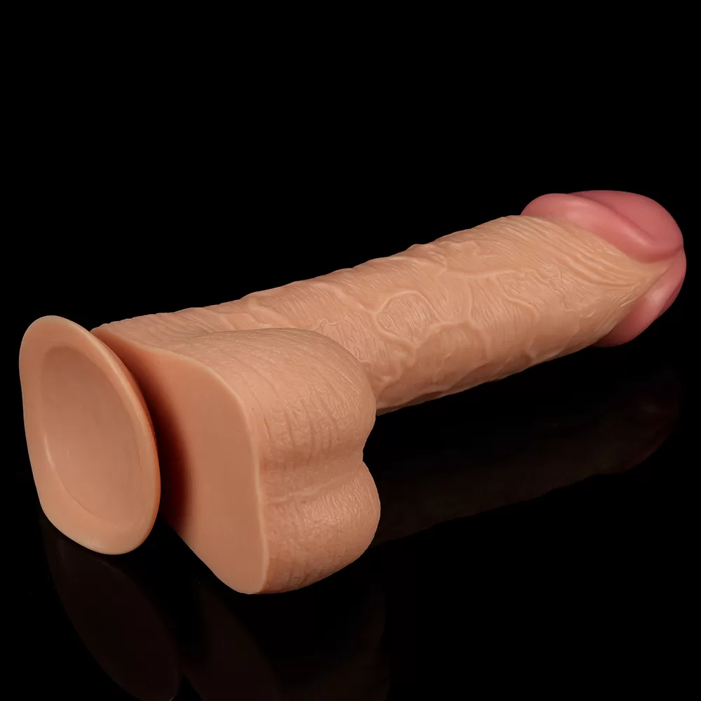 Wellco Adult 24.5 CM Büyük Boy Kalın Realistik Dildo - Legendary King Sized - 4