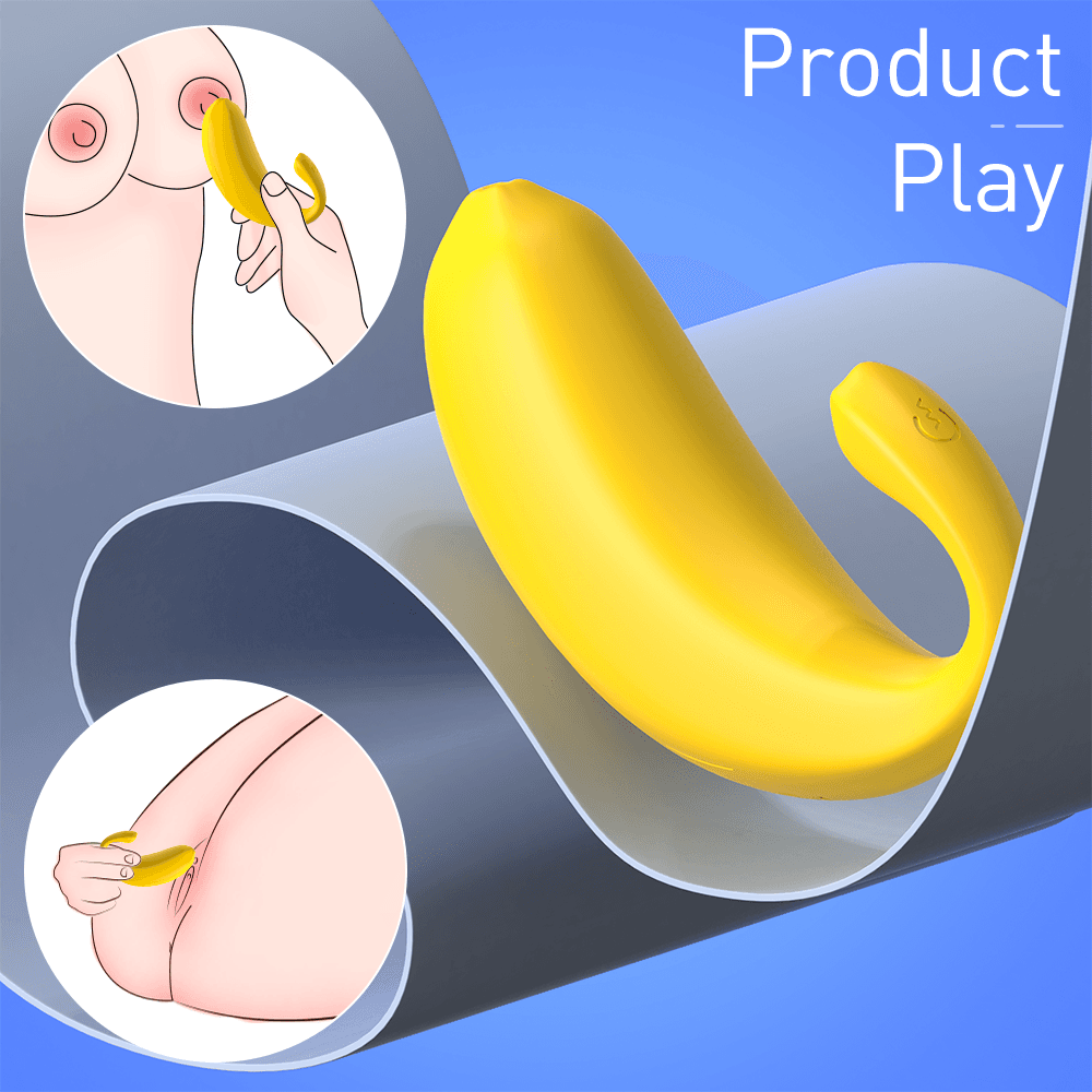 Wellco Adult Banana App Telefon Kontrollü Şarjlı G Nokta ve Klitoris Uyarıcı 2 in 1 Giyilebilir Mini Vibratör - 3