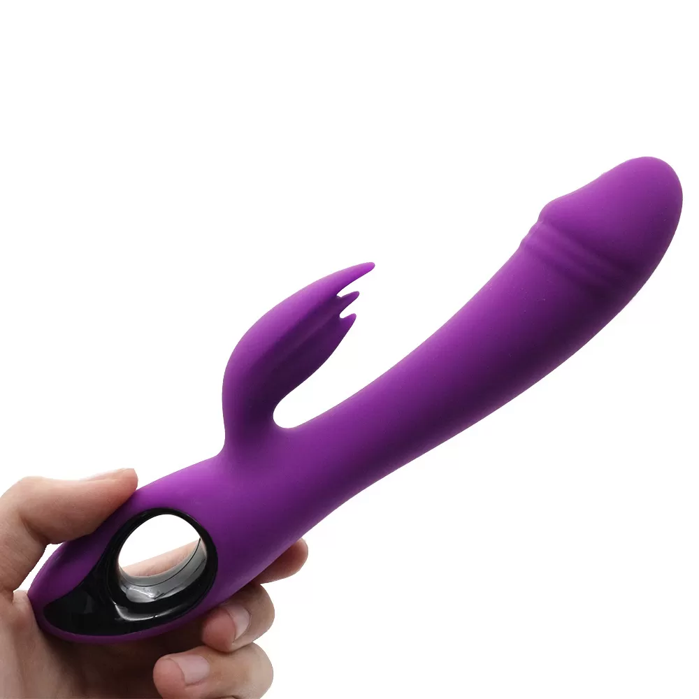 Wellco Adult BRACE Tutma Halkalı G-Spot ve Klitoris Uyarıcı 2 in 1 Dildo Vibratör - 2