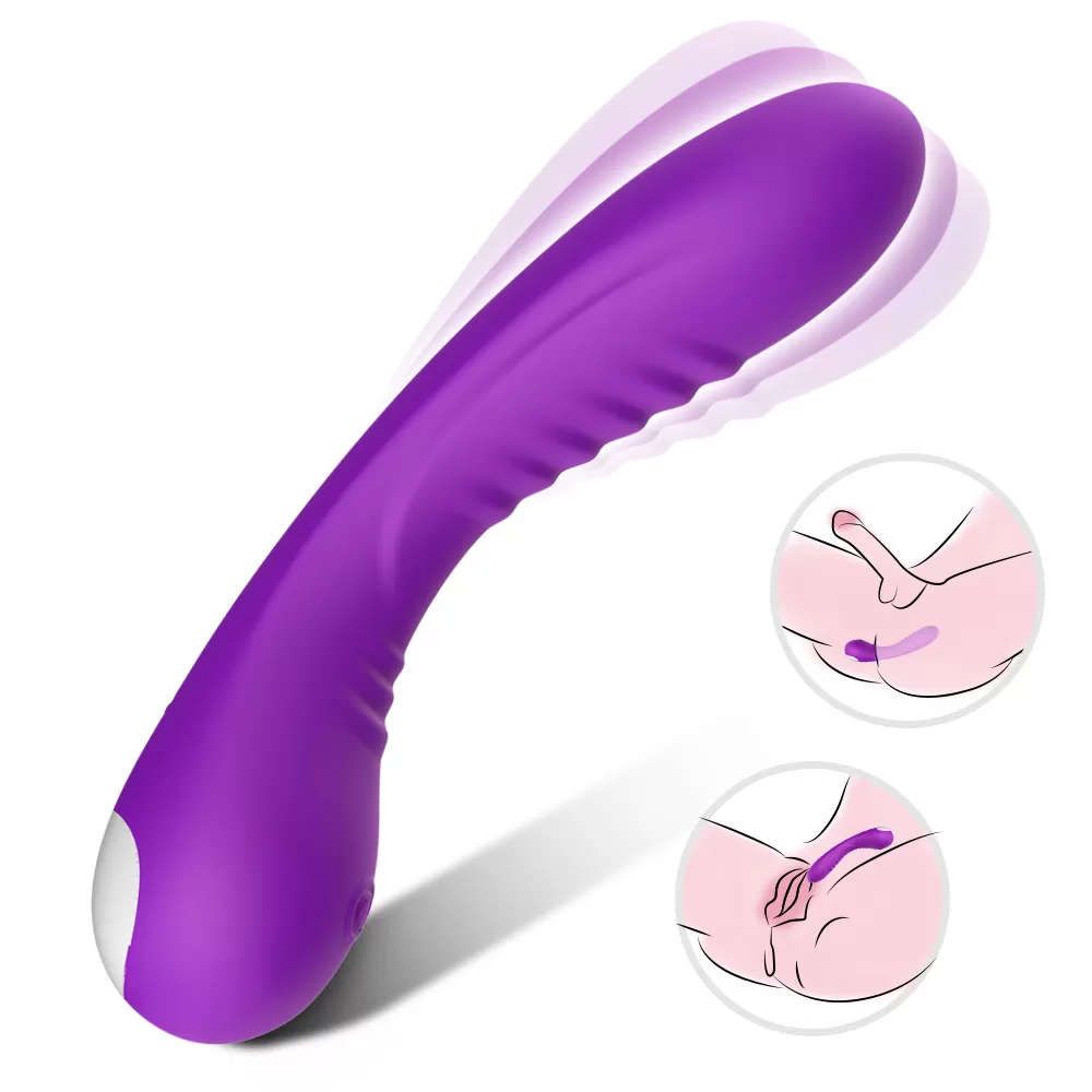 Wellco Adult PRIME TOYS Brutal Manyetik Şarjlı G Nokta Uyarıcı Su Geçirmez Vibratör - Mor