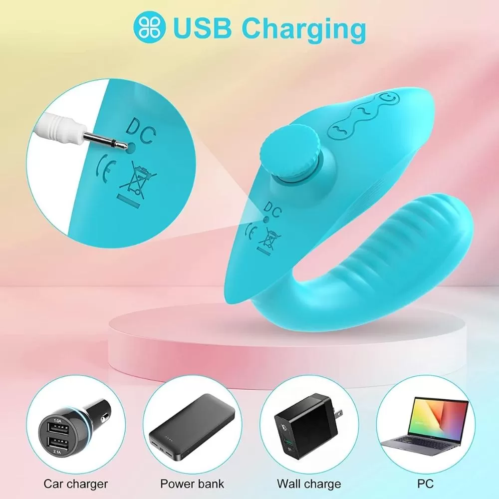 Wellco Adult CROWN MULTIPLE Çıkarılabilir Dildo ve Giyilebilir Strapless Strap On Vibratör Dildo - 4