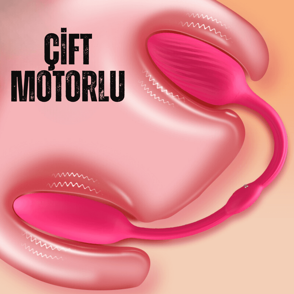 Wellco Adult Double Ended Şarjlı Yumuşak Esnek Çift Taraflı G Nokta Klitoris Uyarıcı 2 in 1 Çift Vibratörü - 2