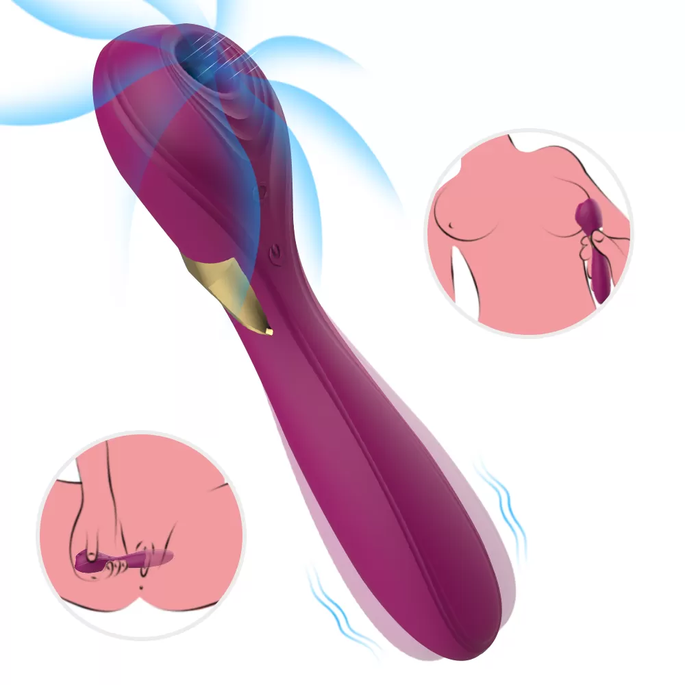 Wellco Adult DR. SUCK G Spot Uyarıcı ve Klitoris Emiş Güçlü Yeni Nesil Vibratör