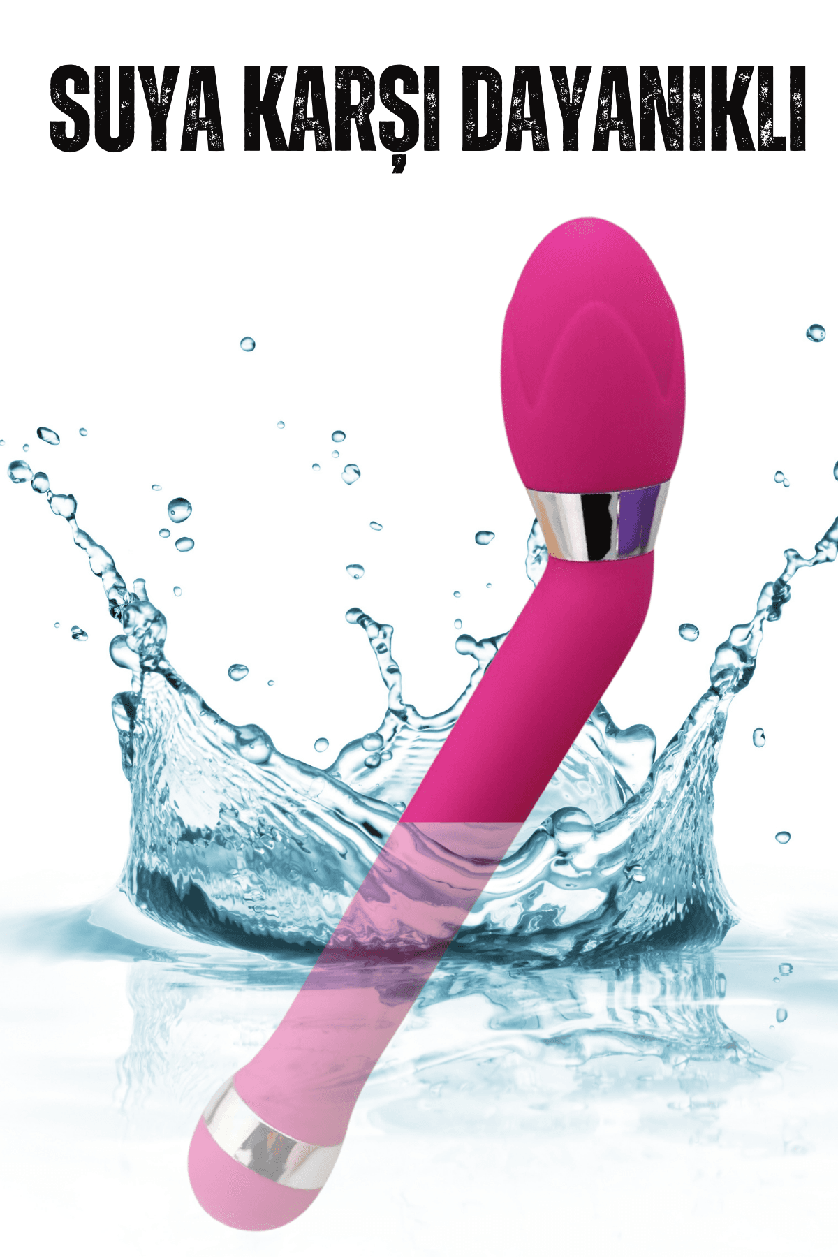 Wellco Adult Eğik Yapıda Kademeli Güçlü Titreşimli Sessiz G Nokta Uyarıcı Anal Vibratör 19 CM - 4