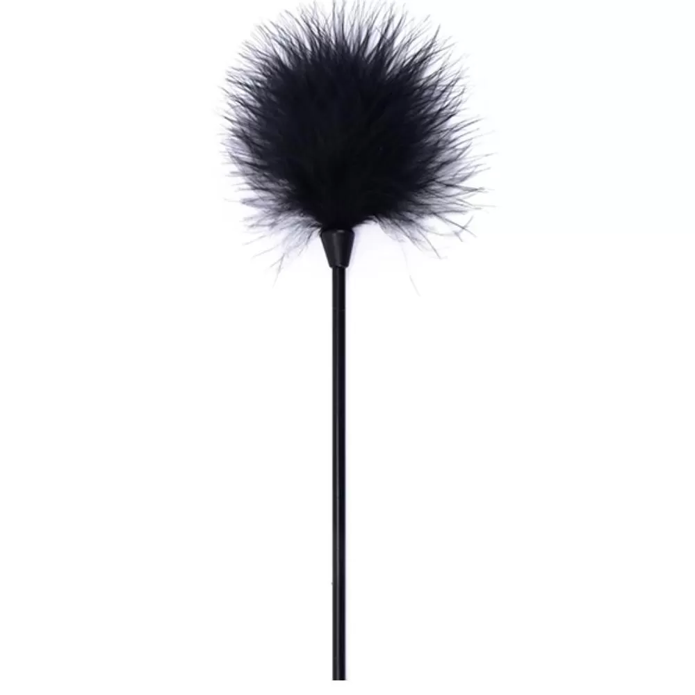 Wellco Adult Fetish Beginner Gıdıklayıcı Masaj Fetiş Tüyü - Siyah