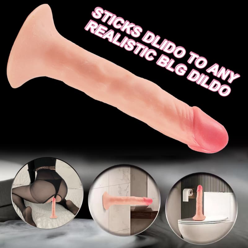 Wellco Adult Foreskin Perfection Dildo 16 CM - Çift Katmanlı Gerçekçi Kayar Deri Ultra Yumuşak Realistik Yapay Penis Vibrator - 4