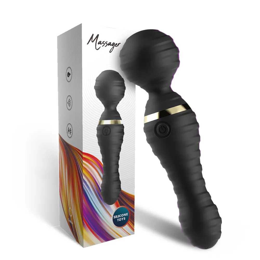 Wellco Adult PRIME TOYS Freexa 360° Dönebilen Esnek Kafalı Magic Wand Massager Orgazm Masaj Vibratör - 3