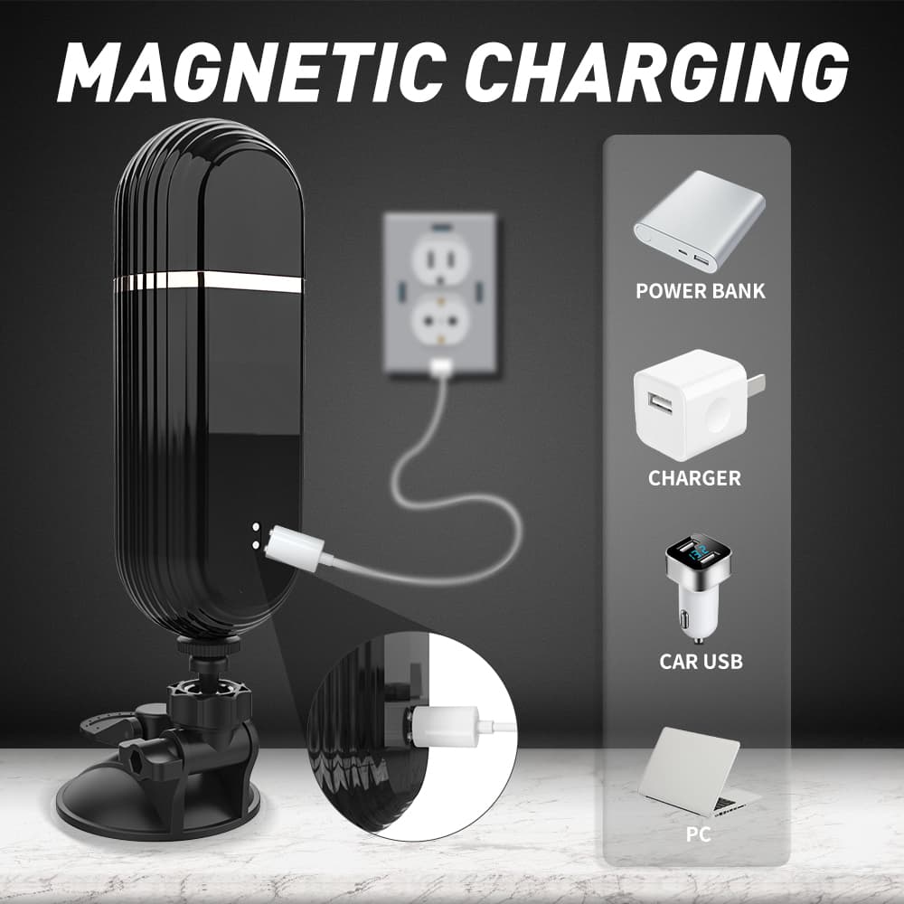 Wellco Adult Gatling Plus Şarjlı Ayarlanabilir Vantuzlu Gerçekçi Et Dokusunda İleri Geri Hareketli Yapay Penis Vibratör - 4