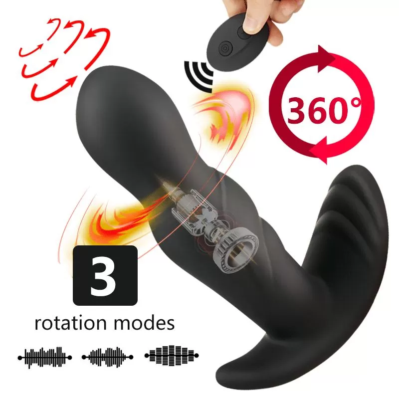Wellco Adult GUST Kablosuz Kumandalı Prostat ve Perine Uyarıcı Rotasyonlu ve Güçlü Titreşimli 2 in 1 Vibratör - 2