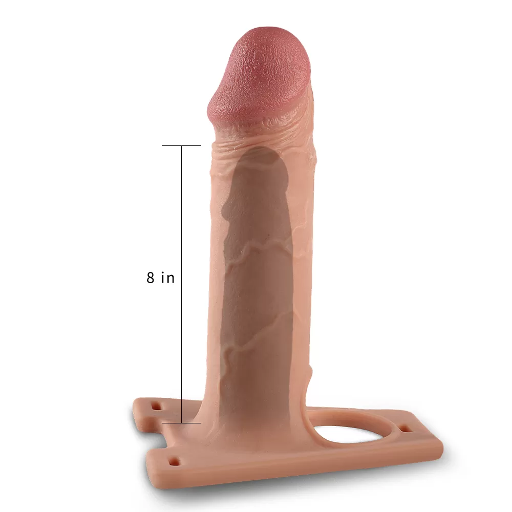 Wellco Adult Ingen Rodeo Et Dokulu İçi Boş Realistik Penis 22 Cm - 2