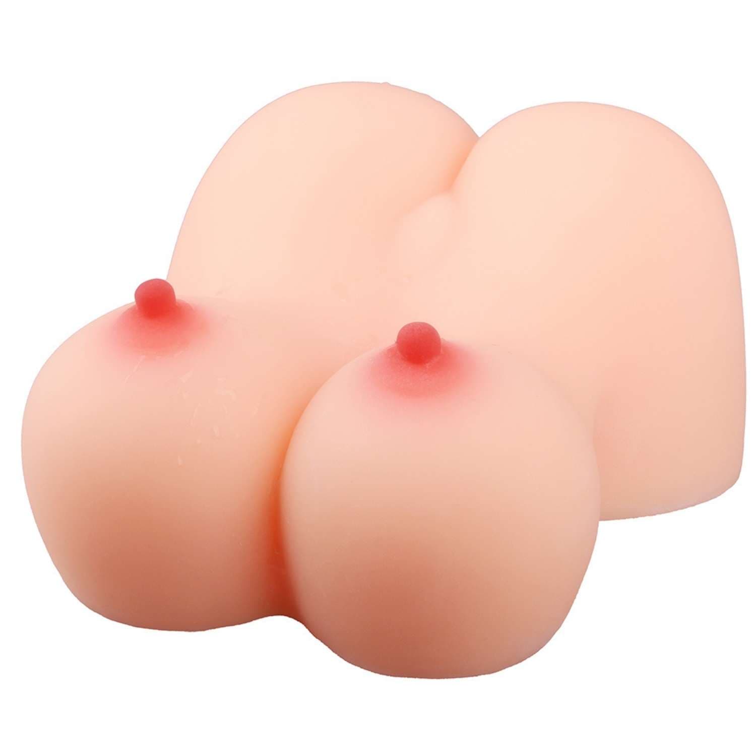Wellco Adult Jessica - Anal Vajina Çift Girişli Titreşimli Isıtmalı Realistik Kalça Göğüs Mastürbatör 2.3 KG - 2