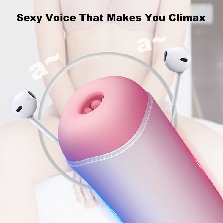 Wellco Adult M70 Şarjlı Harekete Duyarlı İnleme Sesli Titreşimli Ultra Gerçekçi Suni Vajina Otomatik Mastürbatör - 4