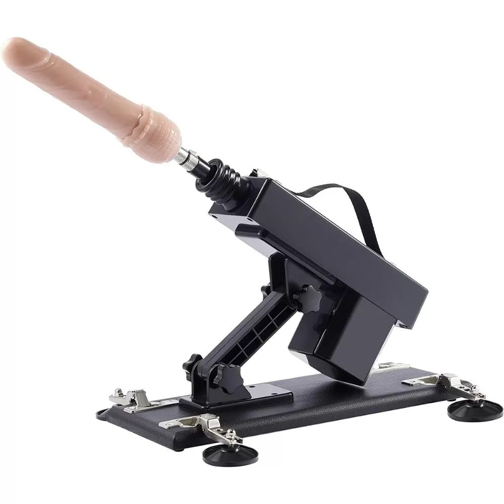 Wellco Adult Tam Otomatik Seks Makinesi Çıkar Tak Yapay Penis İleri Geri Hareketli Realistik Dildo Vibratör