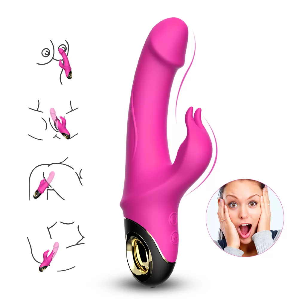 Wellco Adult PRIME TOYS Meteror Manyetik Şarjlı Klitoris ve G Spot Uyarıcı 360° Rotasyonlu Rabbit Vibratör - 2