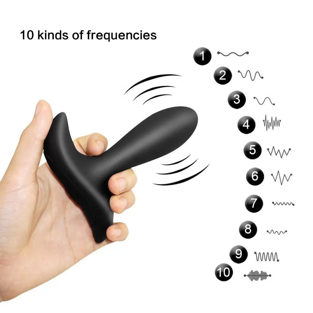 Wellco Adult MUJER Şarjlı Kablosuz Kumandalı Güçlü Titreşimli Anal Plug Vibratör - 2