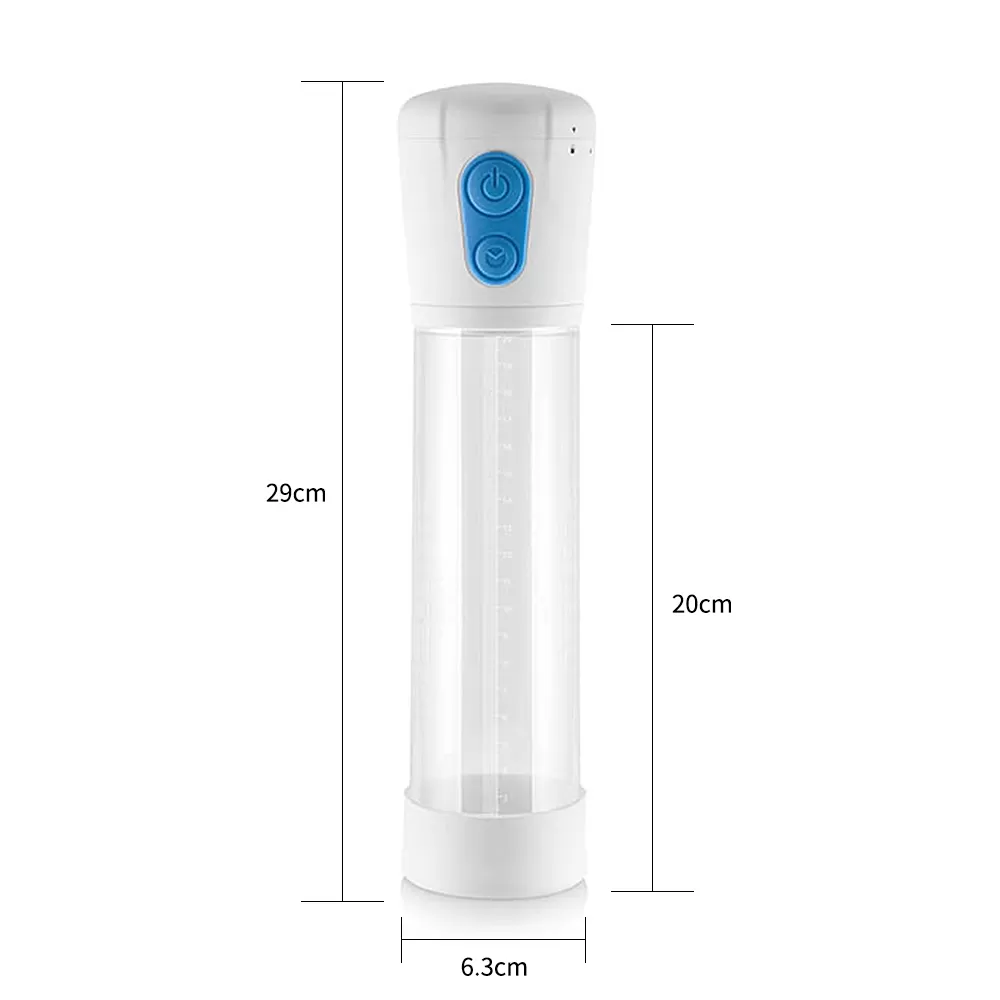 Wellco Adult Pilli Otomatik Pro Penis Pompası Beyaz - Maximizer Worx VX3 - 2