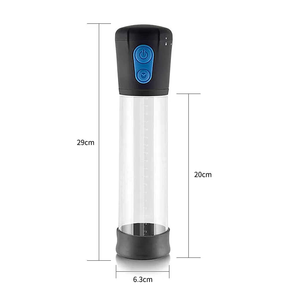 Wellco Adult Pilli Otomatik Pro Penis Pompası Siyah - Maximizer Worx VX3 - 2