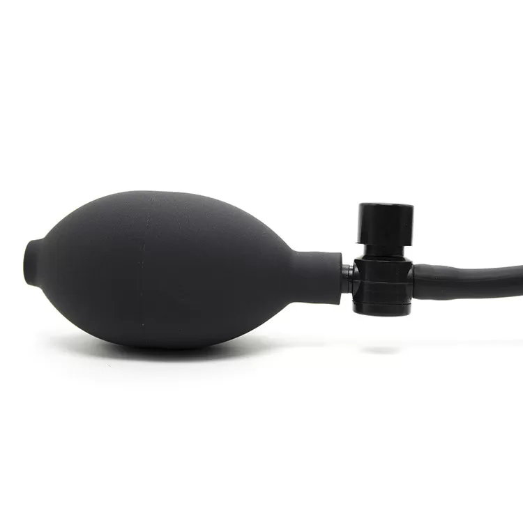 Wellco Adult İnflatable Anal Butt Plug Şişirilebilir Silikon Yapay Penis Vajinismus Eğitimi Realistik Dildo - 3