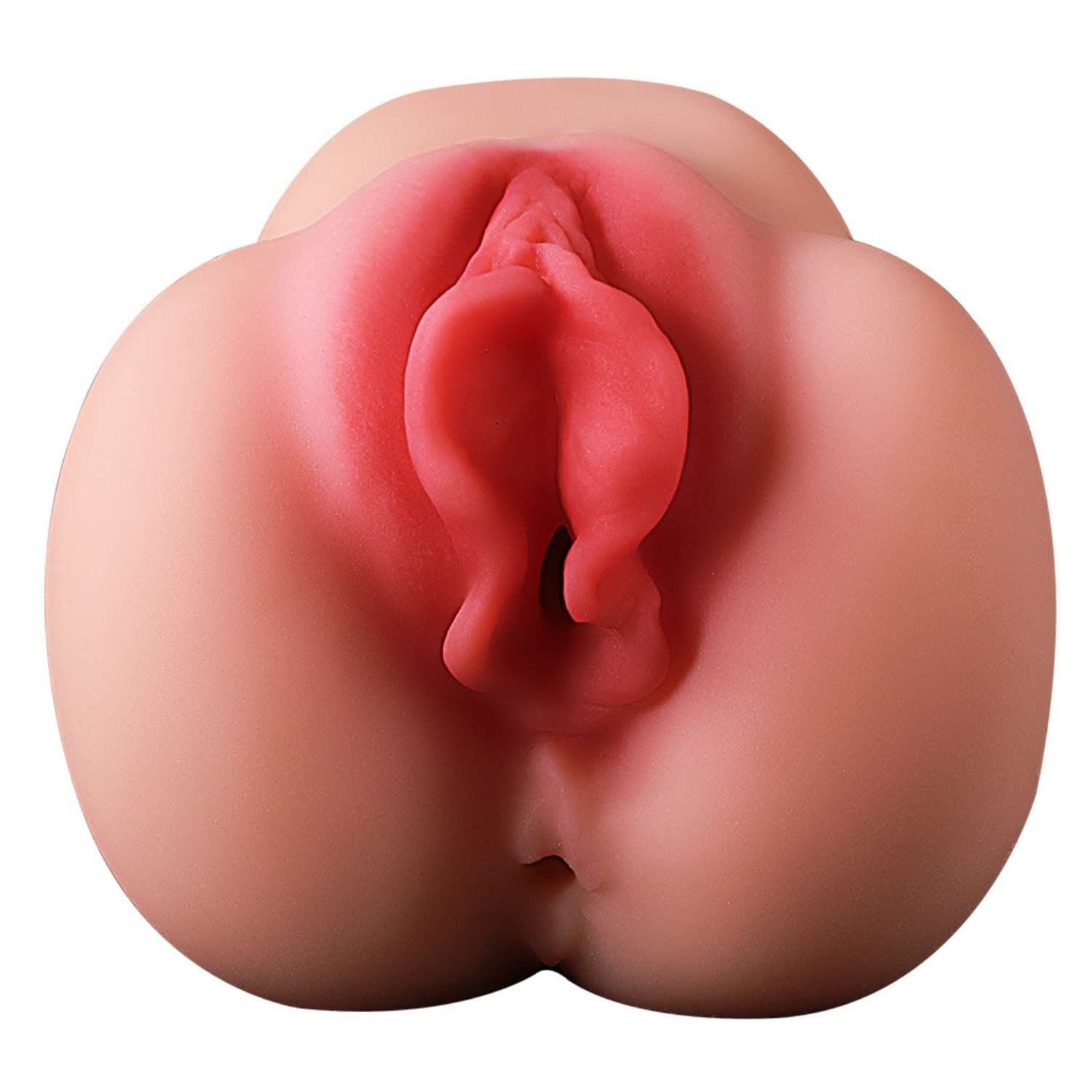 Wellco Adult Poppy - Anal Vajina Çift Girişli Realistik Mastürbatör Isıtmalı Titreşimli Yapay Vajina - 4