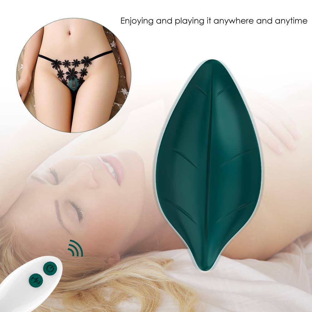 Wellco Adult PRIME TOYS Leaf Rct Kablosuz Kumandalı Şarjlı Su Geçirmez Sessiz Giyilebilir Mini Vibratör - 3