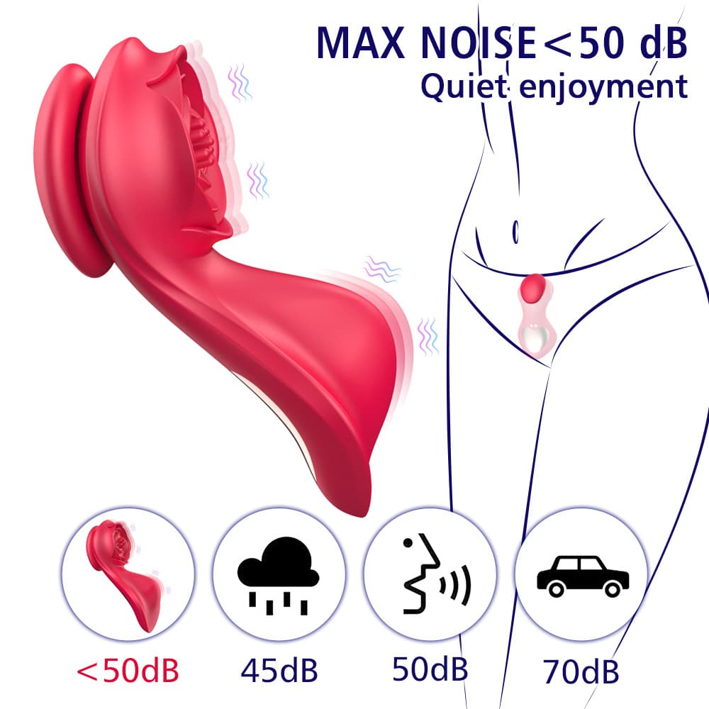 Wellco Adult Paraty Şarjlı Kablosuz Kumandalı Mıknatıslı Klitoris Uyarıcı Giyilebilir Vibratör - 4