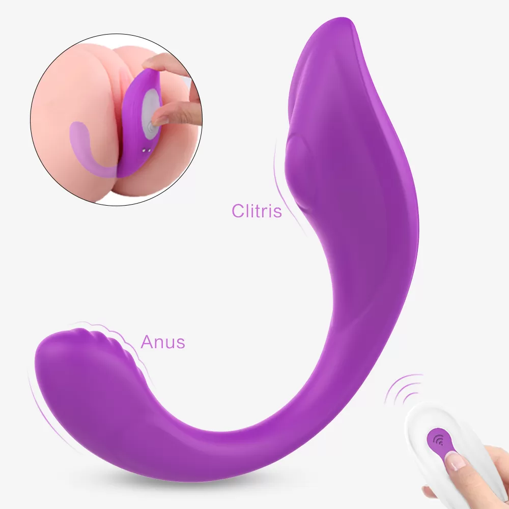 Wellco Adult RIBBON RCT Kablosuz Kumandalı Kıkırdaklı Anal Vajinal Uyarıcı Giyilebilir Vibratör - 2