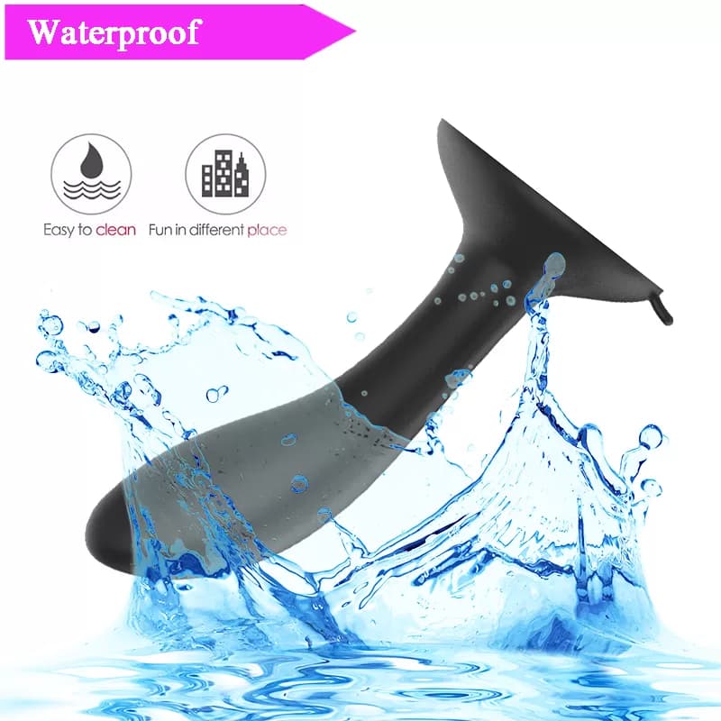 Wellco Adult ROX Uzaktan Kumandalı Güçlü Titreşimli Vantuzlu Silikon Anal Plug Vibratör - 3