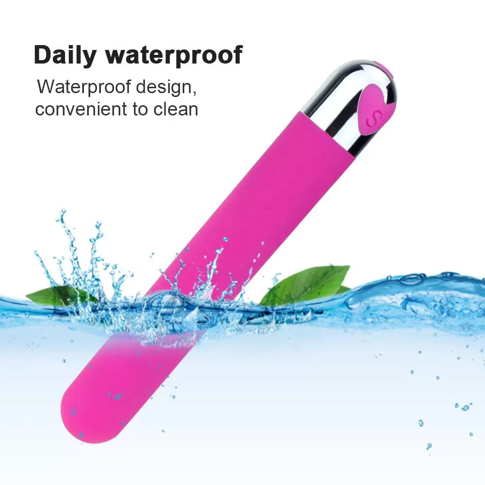 Wellco Adult Şarjlı 10 Mod Güçlü Titreşimli Su Geçirmez Klitoris G Nokta Uyarıcı Kolay Saklanabilir Mini Vibratör - 4