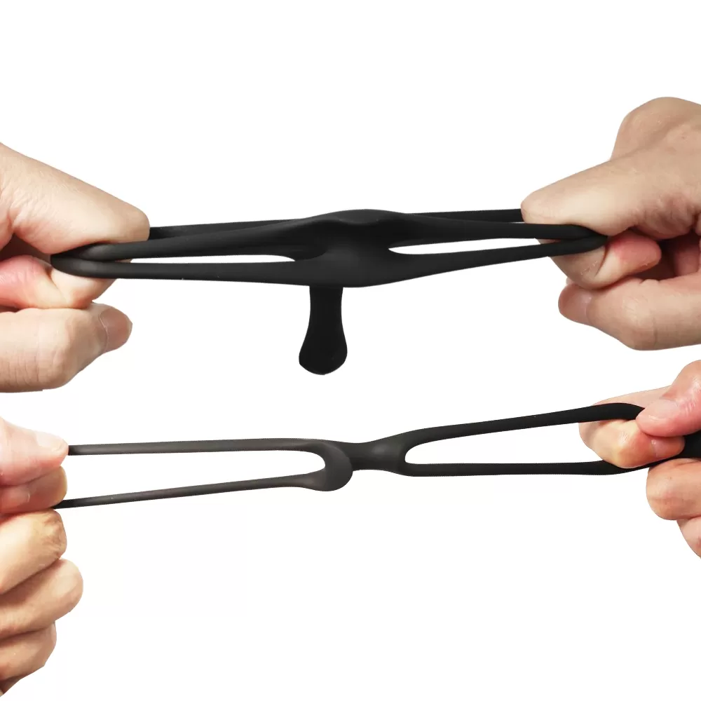 Wellco Adult TAIL Perine Uyarıcı Esnek Testis ve Penis Halkası - 4