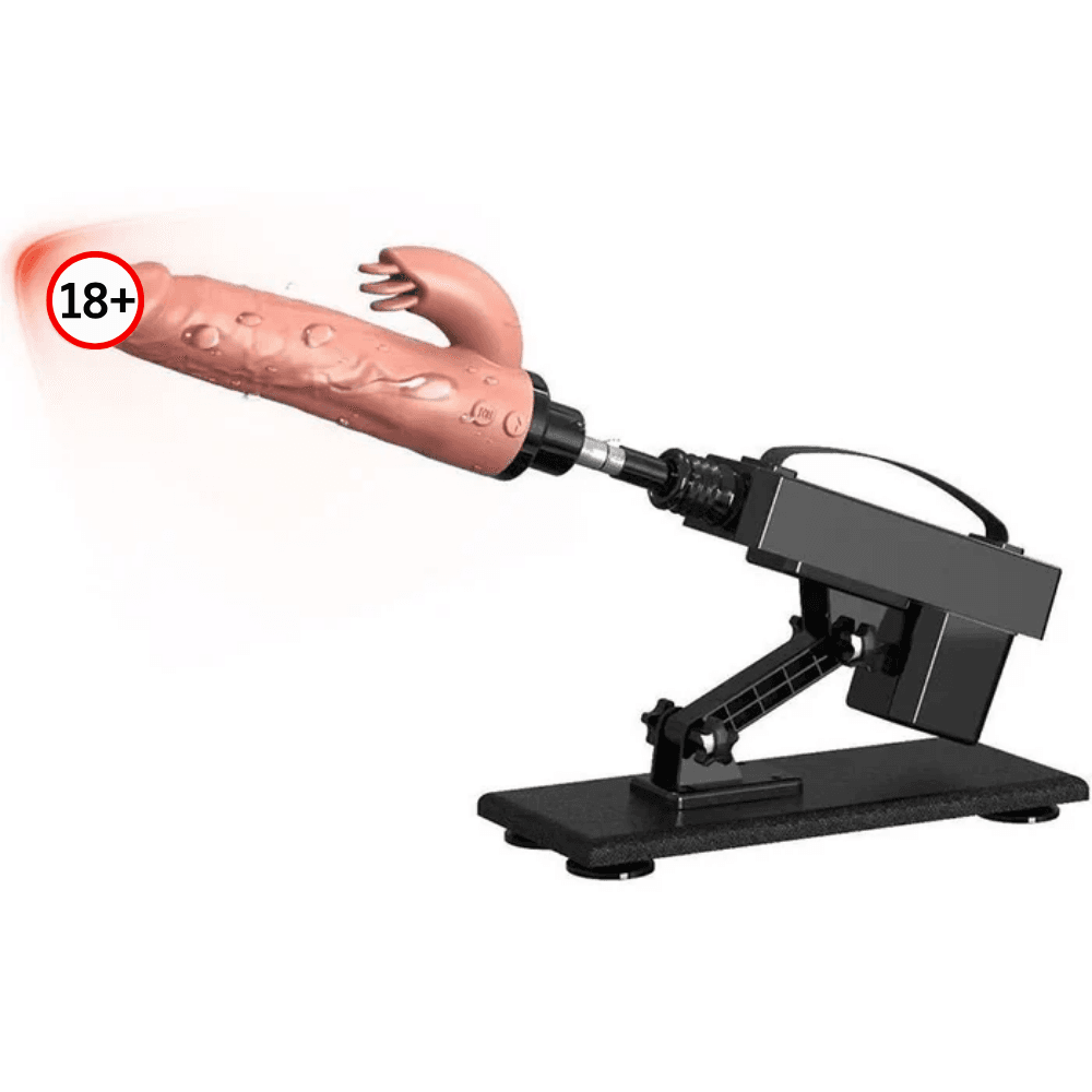 Wellco Adult Tam Otomatik Sex Makinesi Çıkar-Tak Teleskopik Darbeli İleri Geri Hareketli Rabbit Vibratör