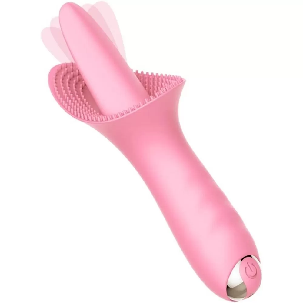Wellco Adult TONGUE Şarjlı Su Geçirmez Güçlü Titreşimli G Nokta ve Klitoris Uyarıcı Dil Vibratör